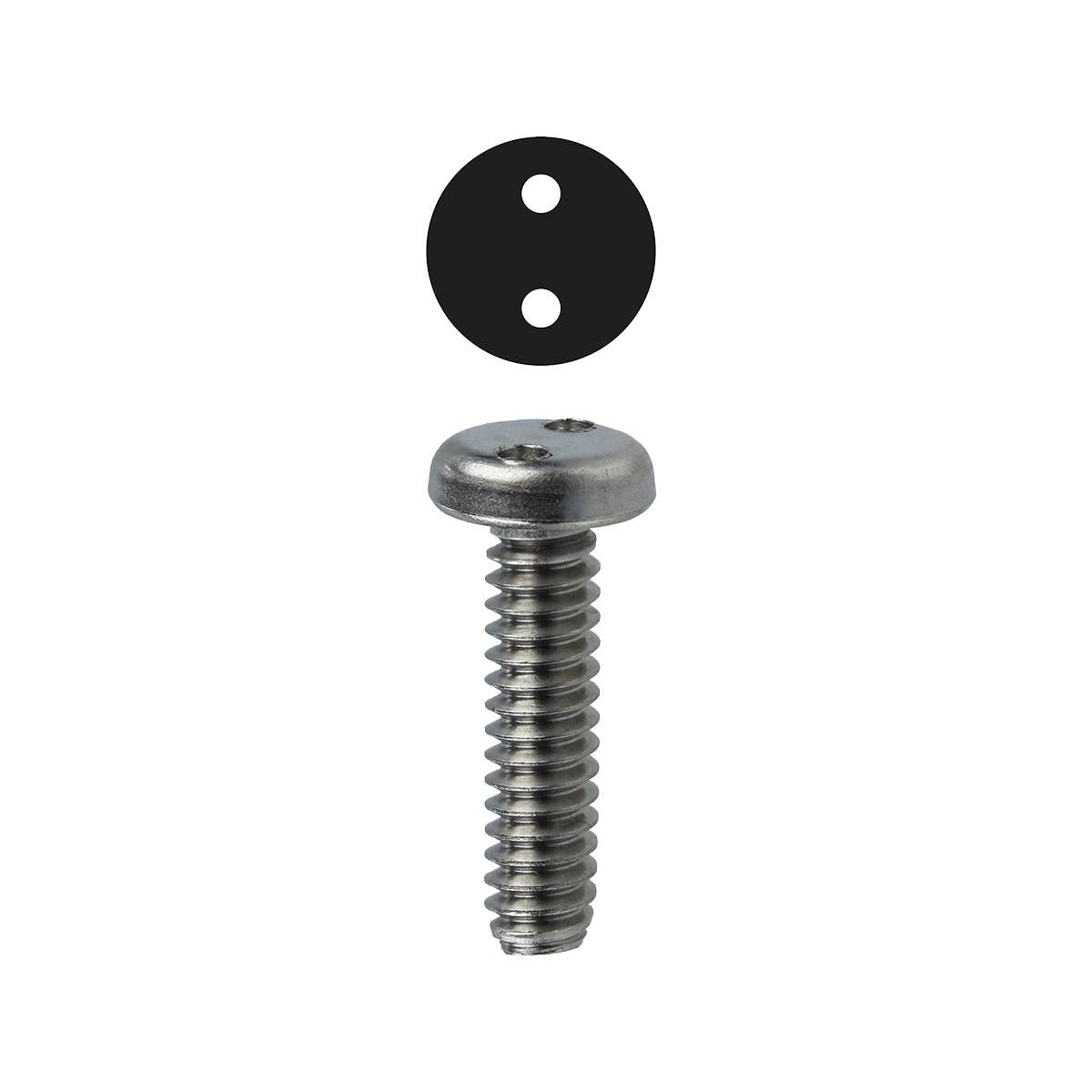 Dottie T10322SP Dottie #10-32 x 2 in Spanner Pan Head TamperProof Machine Screw T10322SP