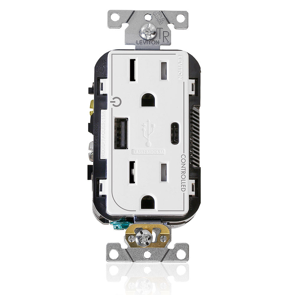 Leviton T5633-2W Receptacle