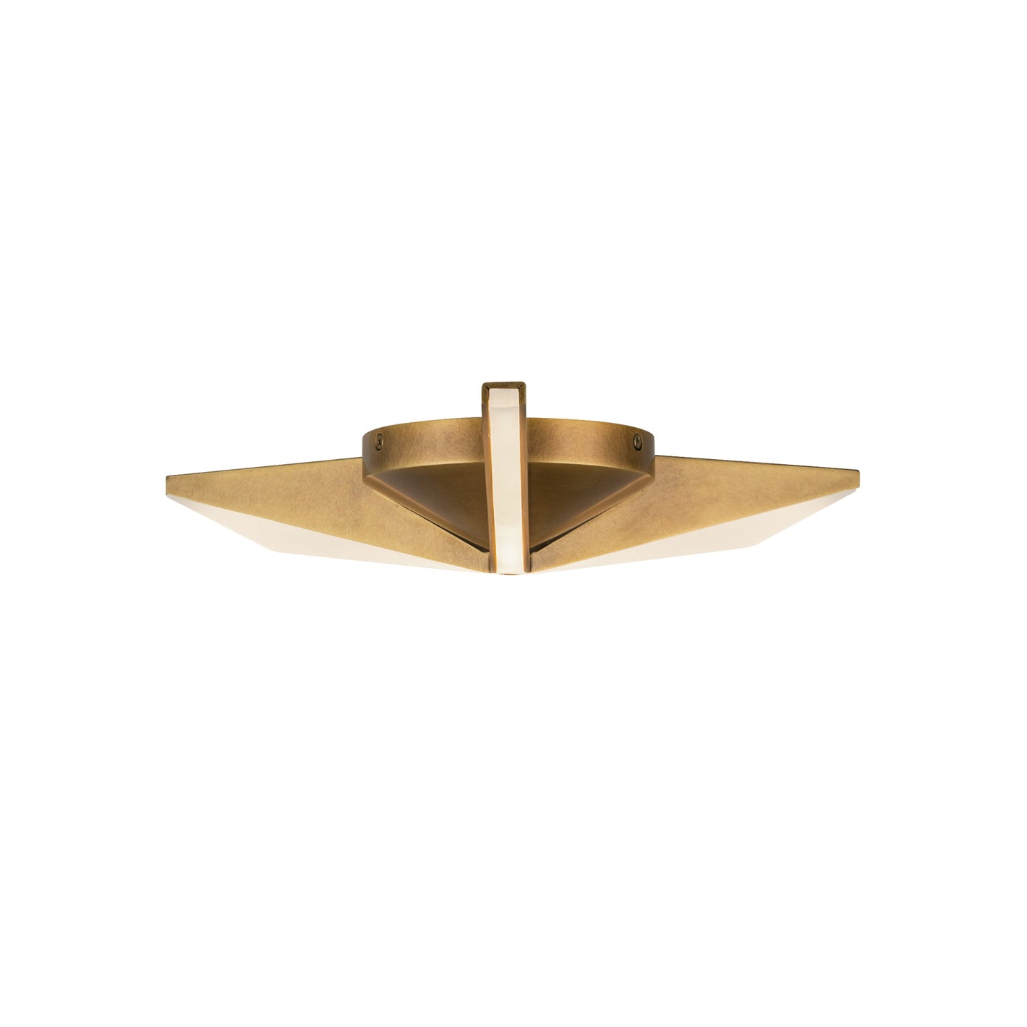 Kuzco Tachi vintage brass flush mount FM64215-VB