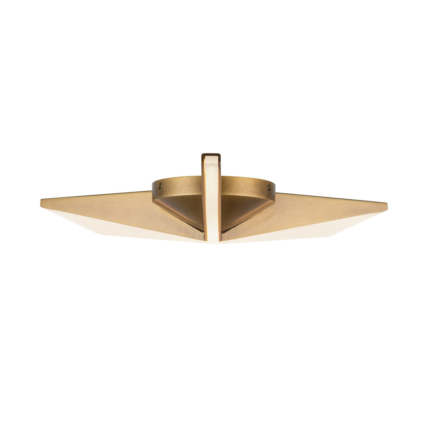 Kuzco Tachi vintage brass flush mount FM64218-VB