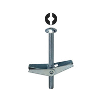 Dottie TB82DS Dottie 1/8 in x 2 in Square/Slotted Mushroom Head Toggle Bolt TB82DS