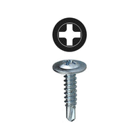 Dottie TEKW812 Dottie #8 x 1/2 in Phillips Wafer Head Self Drilling Screw TEKW812
