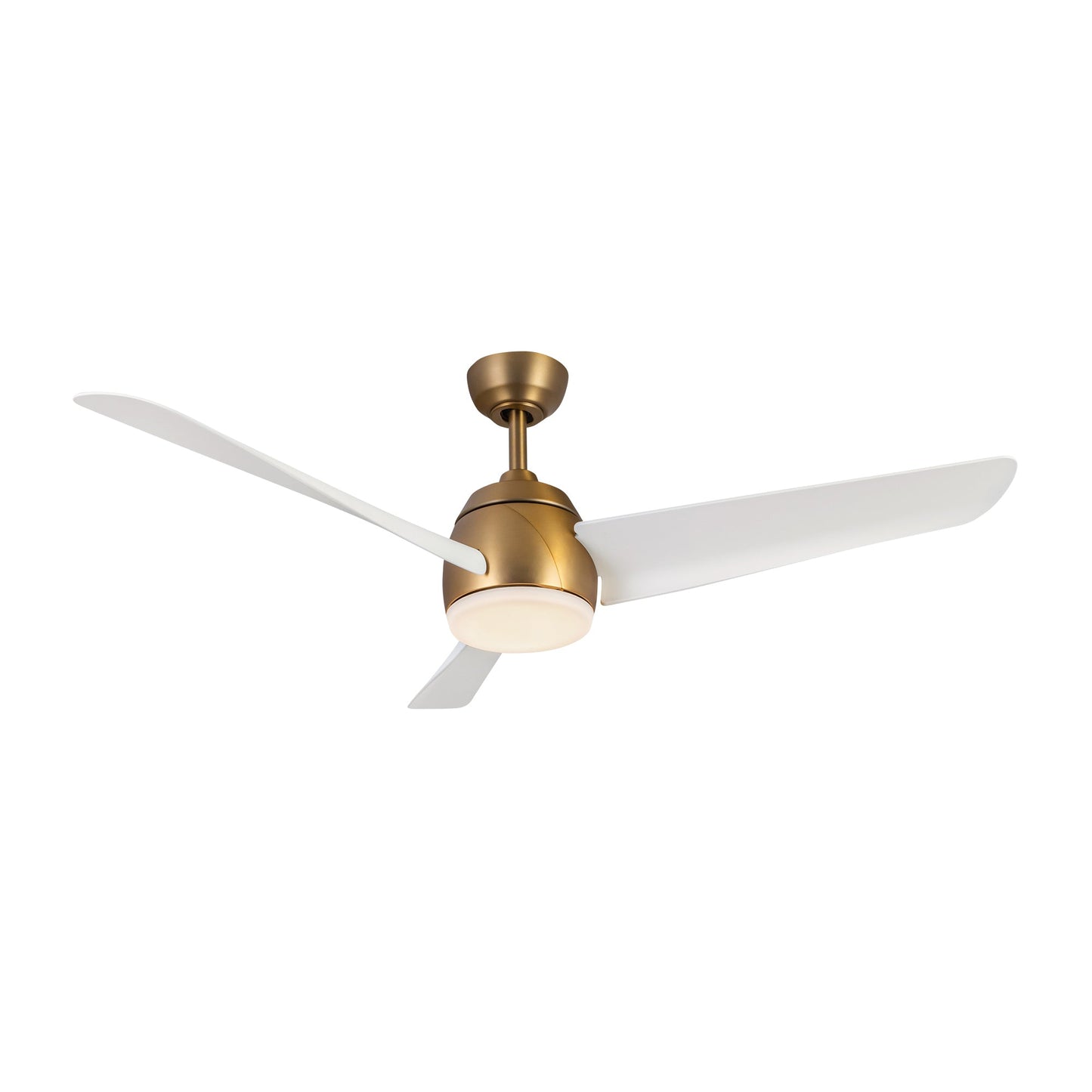 Kuzco Thalia brushed gold ceiling fan CF91954-BG/WH