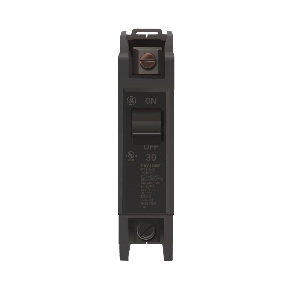 General Electric 30A 1 Pole 120/240V Plug-In Circuit Breaker Q-Line Frame