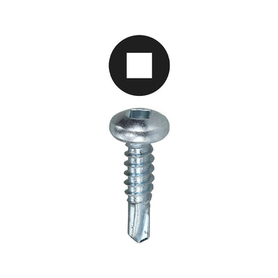 Dottie TK100DD Dottie #10 Assorted Square Drive Pan Head Self-Drilling Screw Kit TK100DD