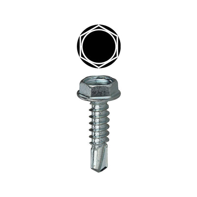 Dottie TK100 Dottie #10 Assorted Hex Head Self-Drilling Screw Kit TK100