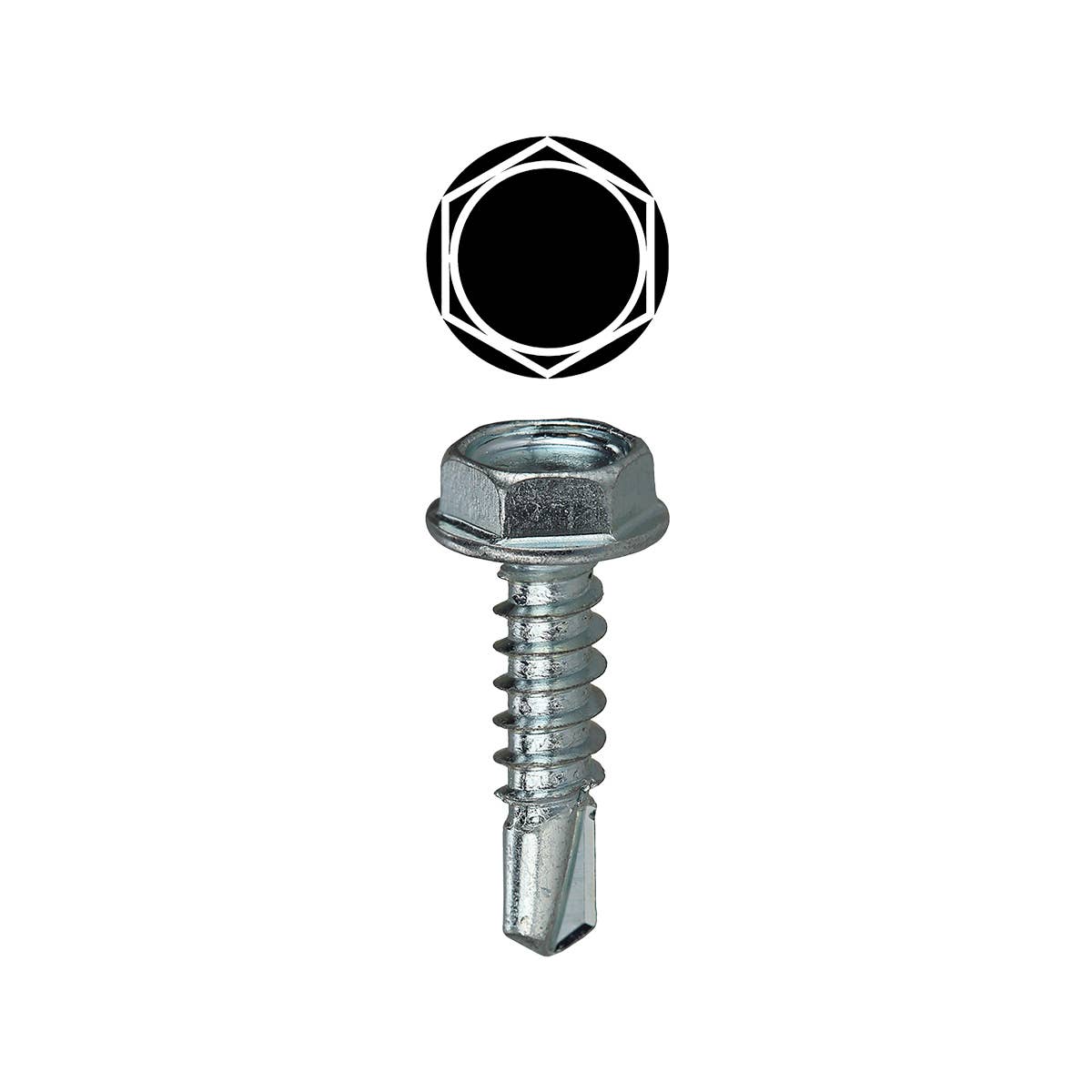 Dottie TK100 Dottie #10 Assorted Hex Head Self-Drilling Screw Kit TK100