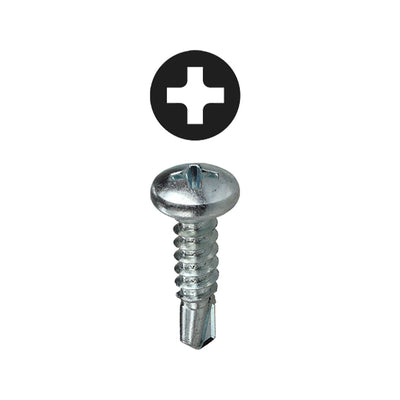 Dottie TK810PH Dottie #8-#10 Assorted Phillips Pan Head Self-Drilling Screw Kit TK810PH