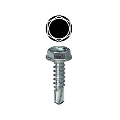 Dottie TK810 Dottie #8-#10 Assorted Hex Head Self-Drilling Screw Kit TK810