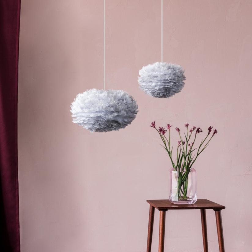 UMAGE Eos Micro Grey Replacement Shade — styled interior view 5
