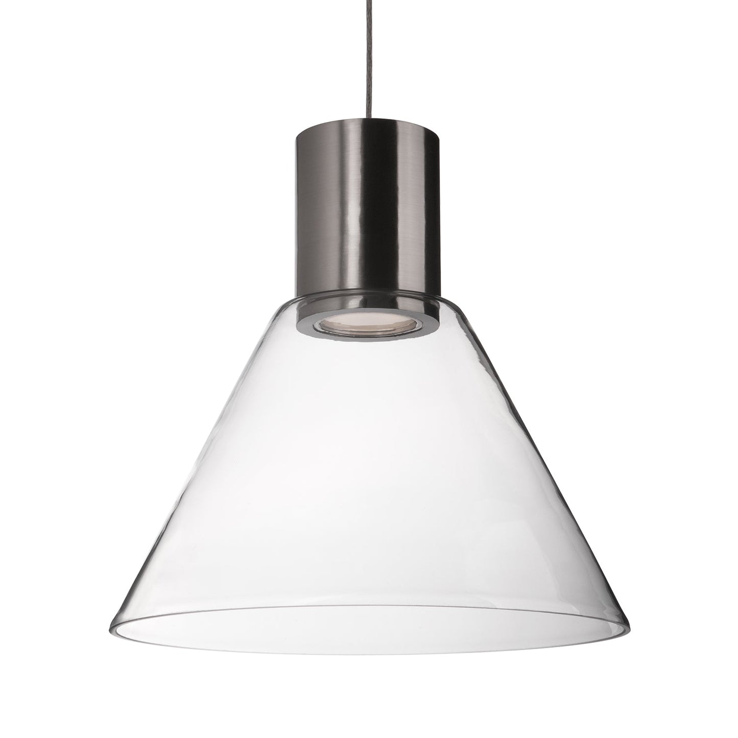 Kuzco Vanier brushed nickel pendant PD11612-BN
