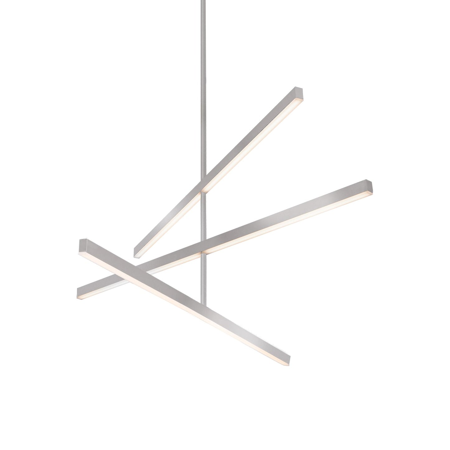 Kuzco Vega brushed nickel chandelier CH10345-BN