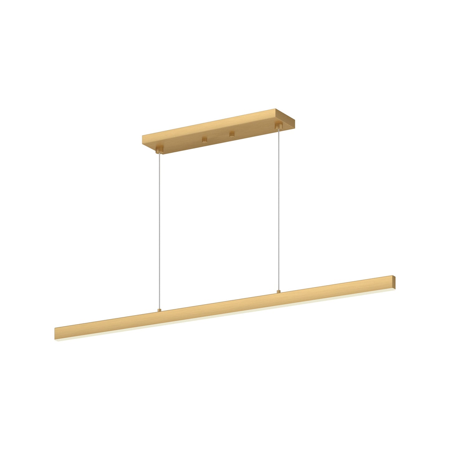 Kuzco Vega brushed gold linear pendant LP10345-BG