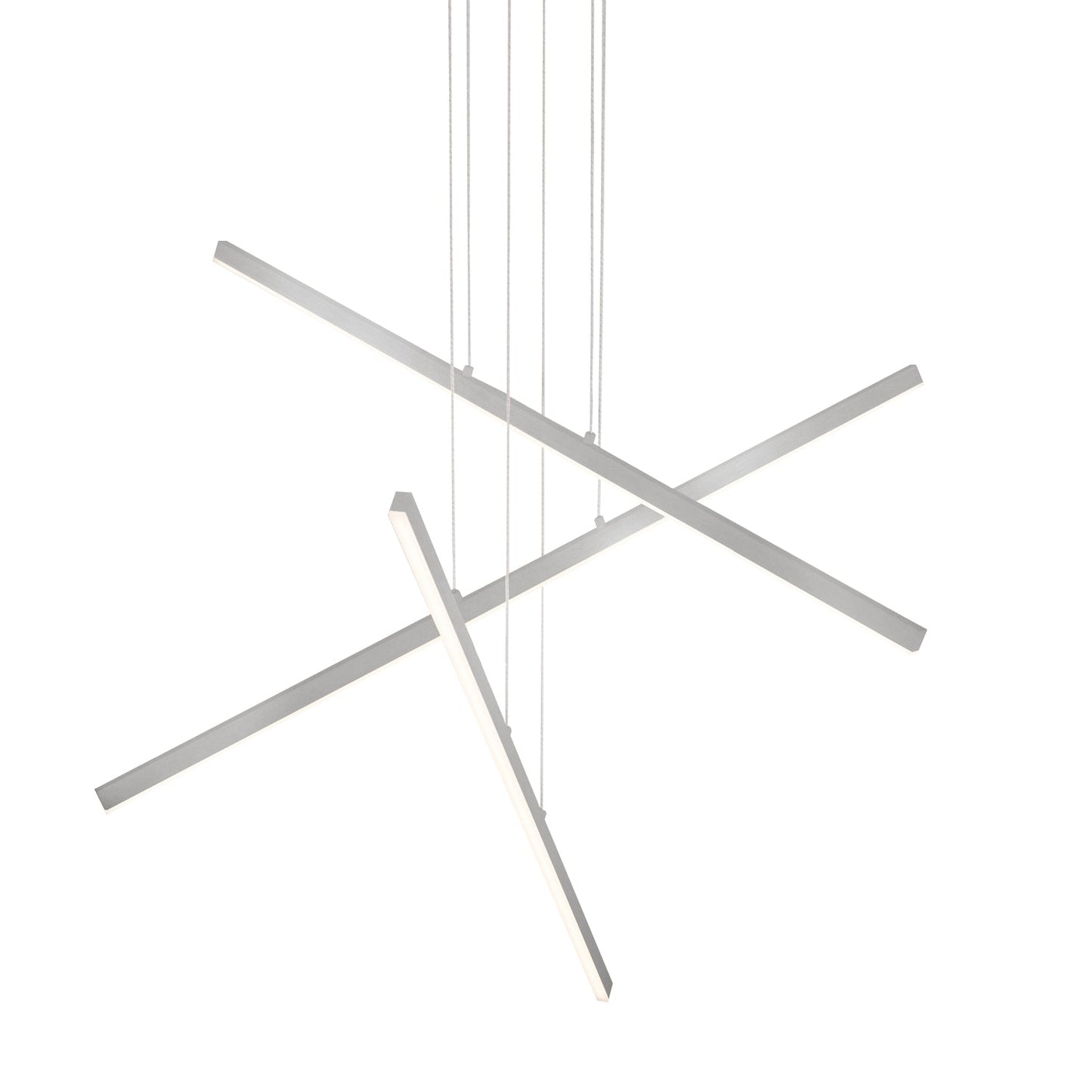 Kuzco Vega brushed nickel multi-pendant MP10303-BN