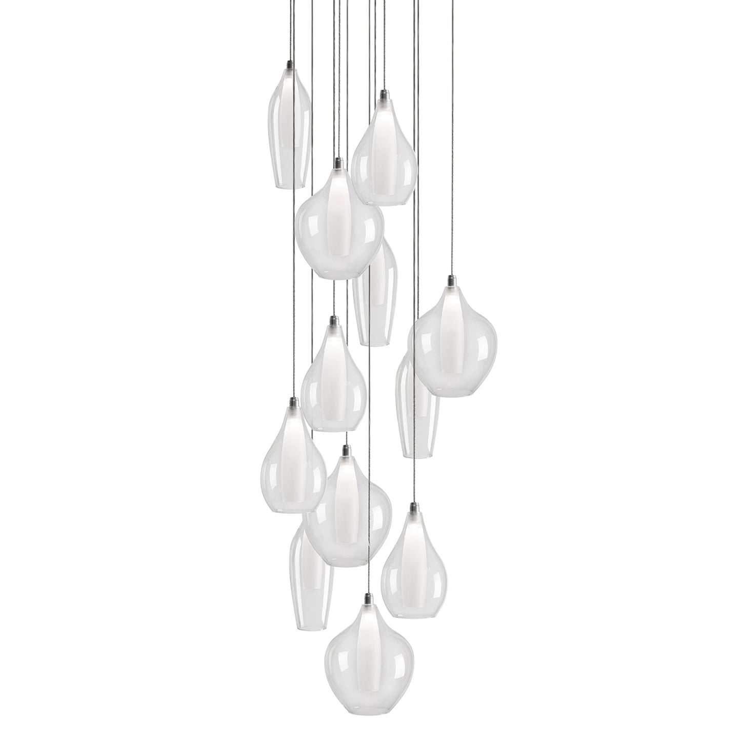 Kuzco Victoria chrome multi-pendant MP3012