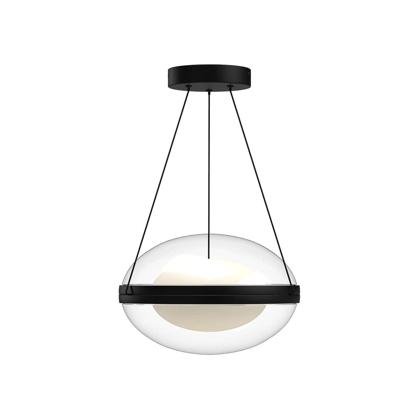Kuzco Virgo black pendant PD76312-BK/OP-UNV