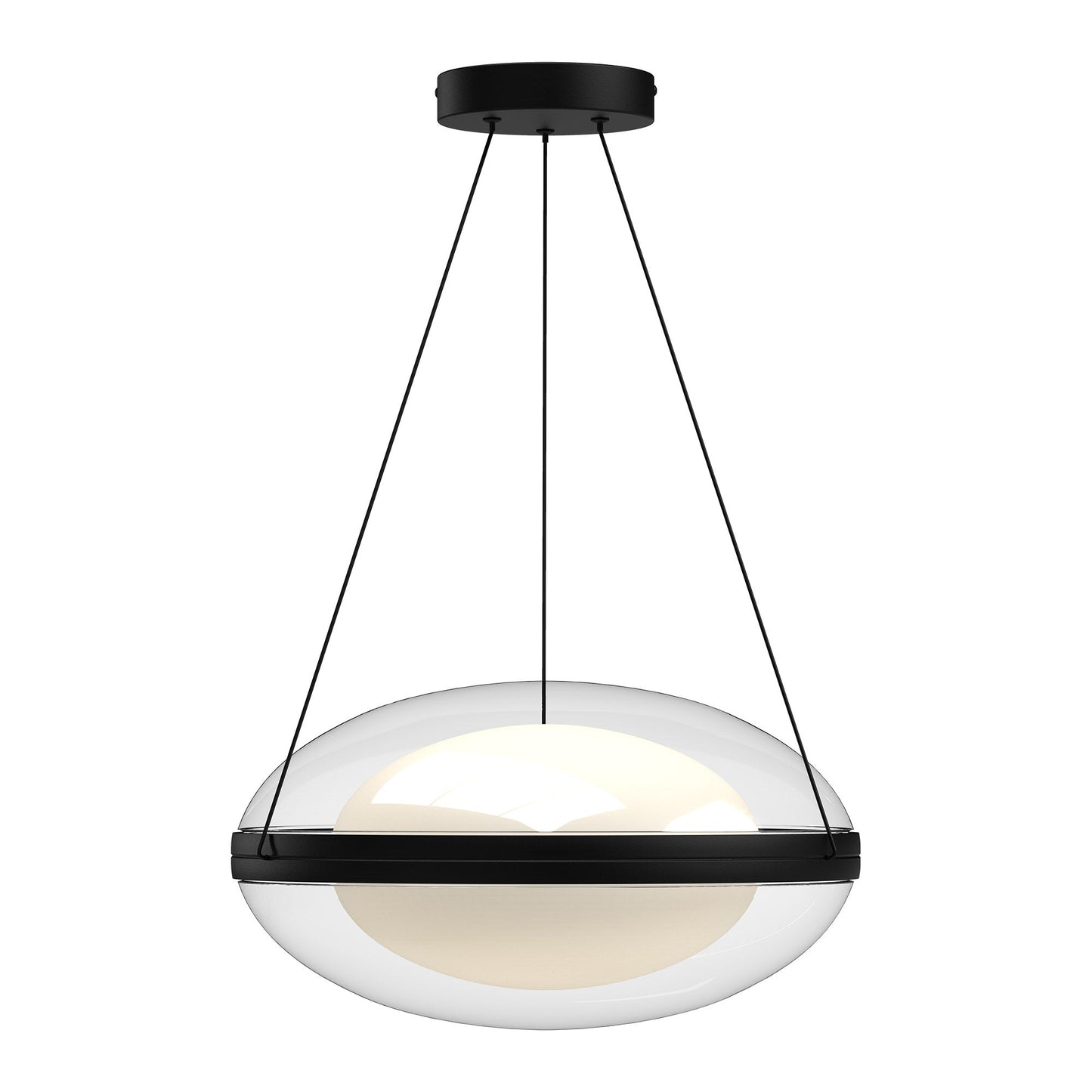 Kuzco Virgo black pendant PD76316-BK/OP-UNV