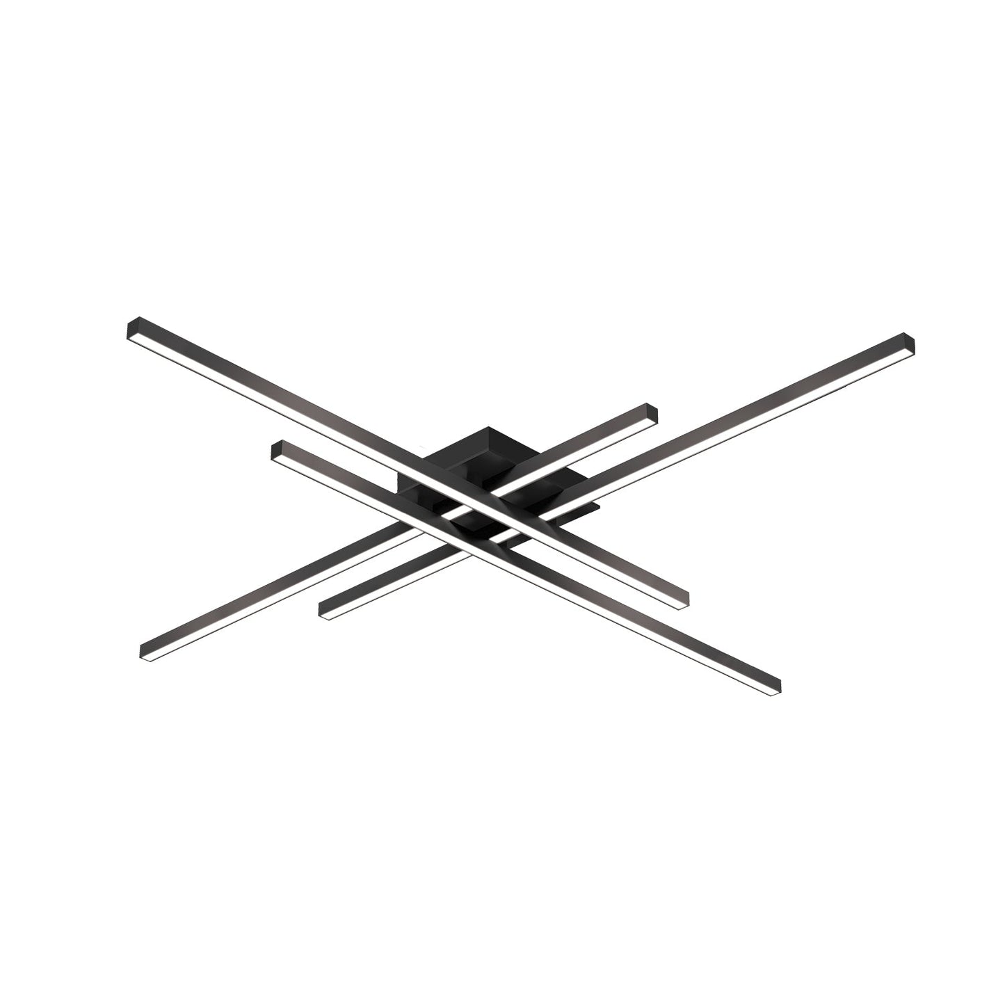 Kuzco Vega Minor black flush mount FM18247-BK