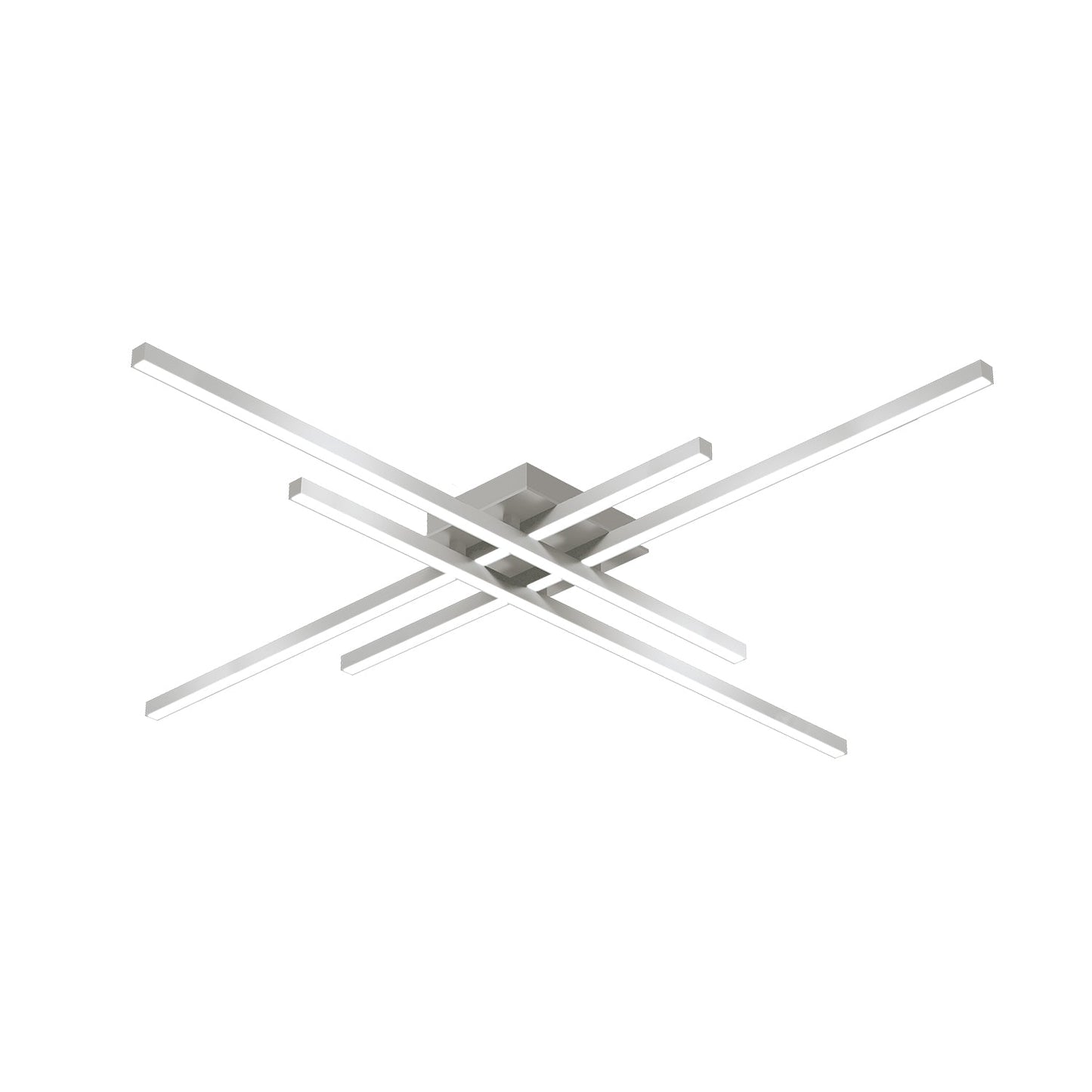 Kuzco Vega Minor brushed nickel flush mount FM18247-BN