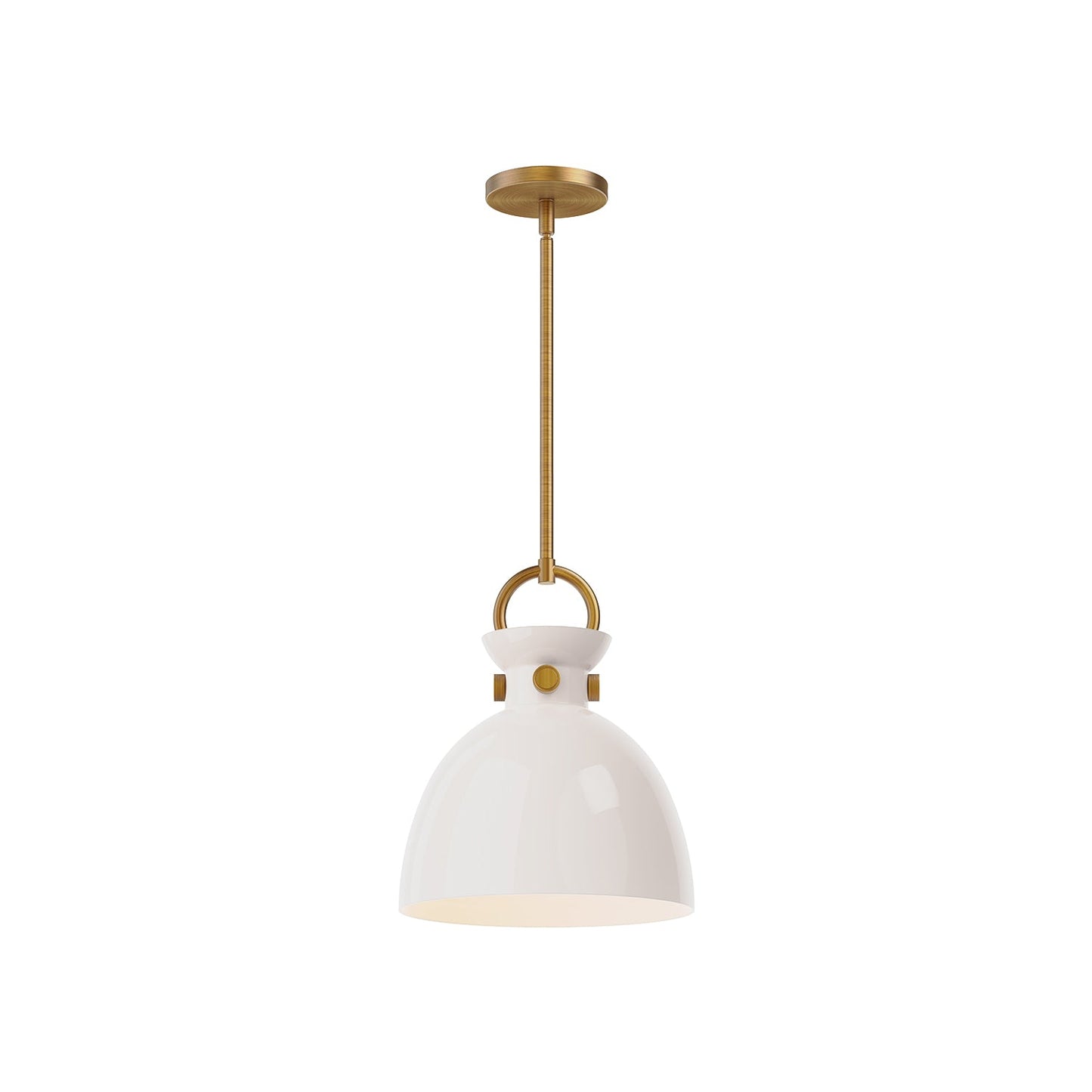 Alora Mood Waldo aged gold pendant PD411811AGGO