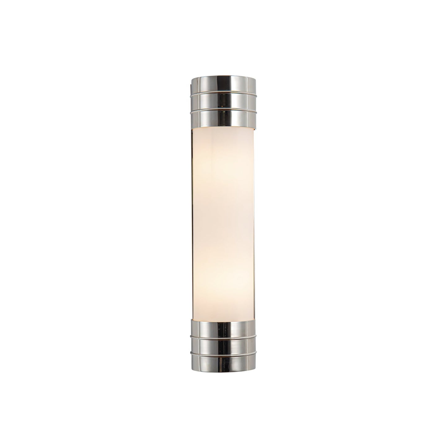 Alora Willard polished nickel vanity light WV348218PNOP