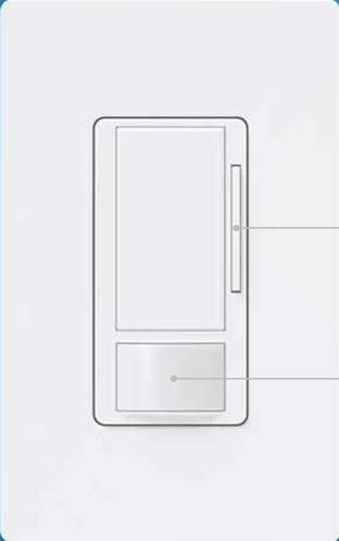 Lutron Maestro occupancy sensor switch in Gray