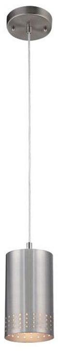 Westinghouse 1-light mini pendant light, brushed nickel