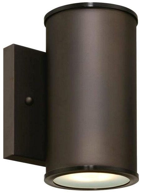 Westinghouse LED wall sconce, oil rubbed bronze, with frosted glass
