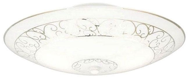 Westinghouse 2-light semi-flush mount light, white