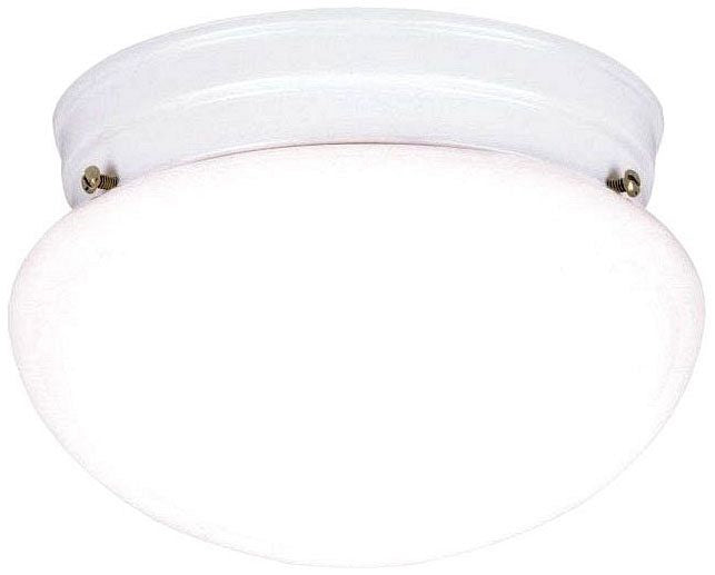 Westinghouse 2-light flush mount ceiling light, white