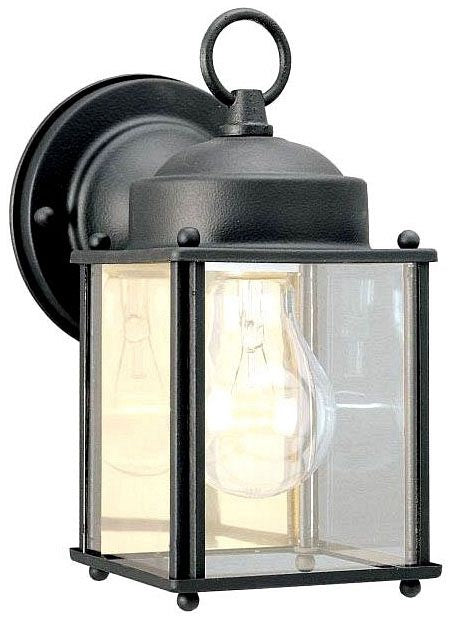 Westinghouse 1-light outdoor wall lantern, with clear glass