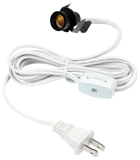 Westinghouse lampholder socket, white