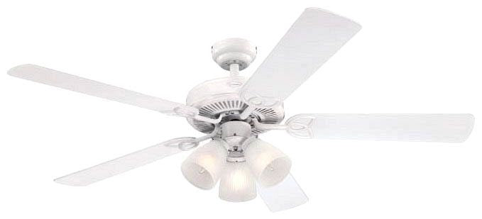 Westinghouse 52-inch ceiling fan, white