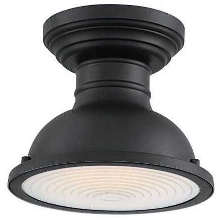 Westinghouse 1-light semi-flush mount light, with prismatic lens