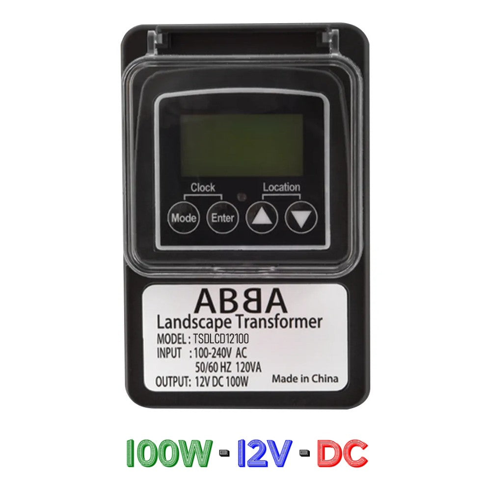 ABBA Lighting TSDLCD 12100 Landscape Transformer