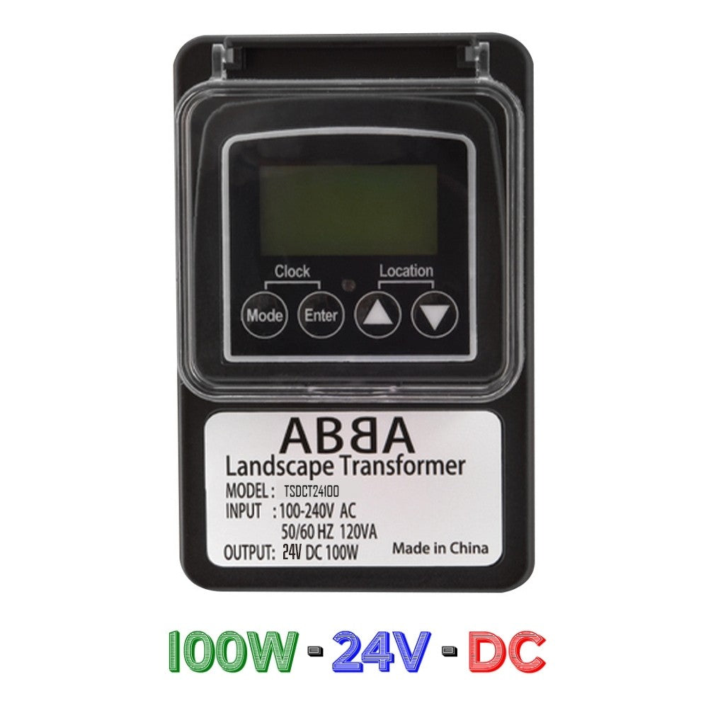 ABBA Lighting TSDLCD 24100 Landscape Transformer