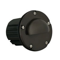 Corona Lighting CL-349B-GM Half-Moon with Frosted Lens Step Light Gunmetal