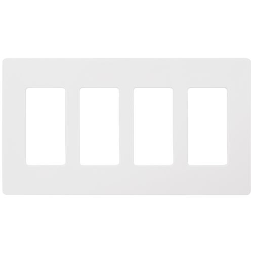 Lutron CW-4-WH Wall Plate