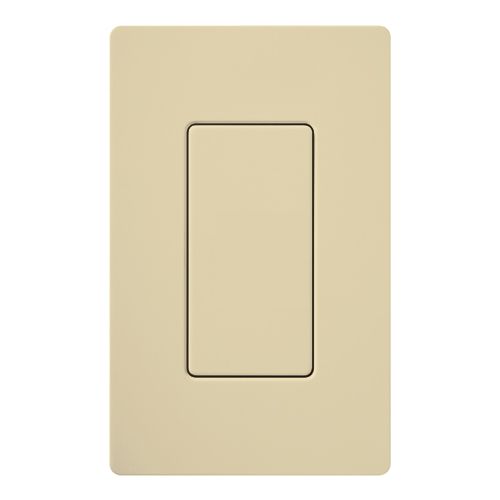 Lutron Claro wall plate in Ivory