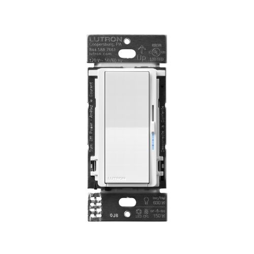 Lutron Diva dimmer switch in White