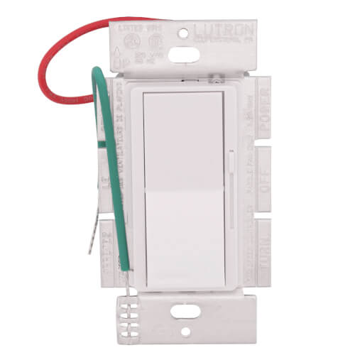 Lutron Diva 3-speed fan control in White