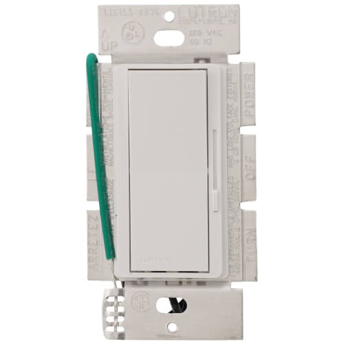 Lutron Diva dimmer switch in White