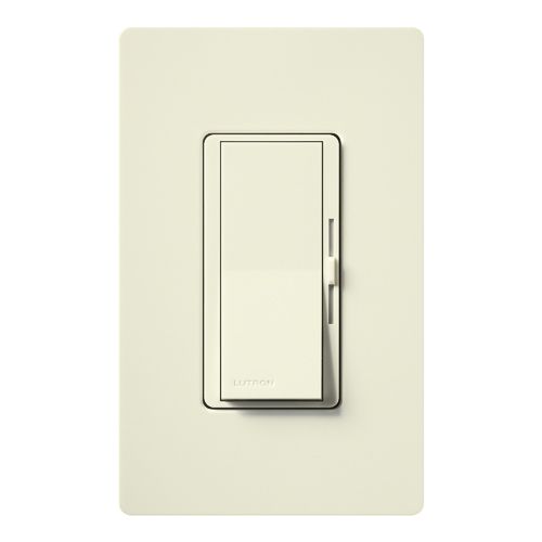 Lutron Diva dimmer switch in Biscuit