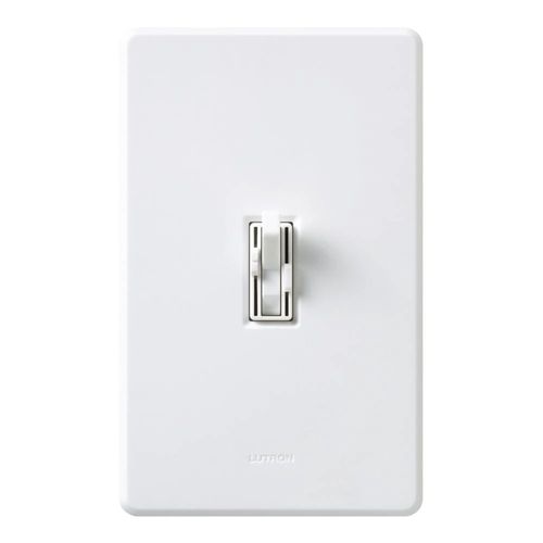 Lutron Ariadni fan and light control in White