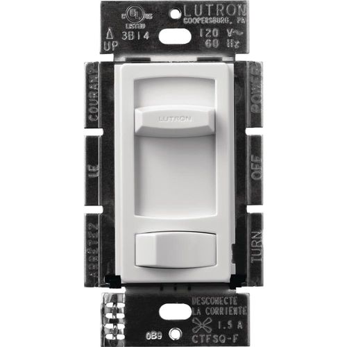 Lutron Skylark 3-speed fan control in White