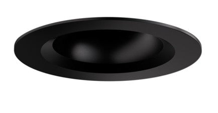 ELCO Lighting E1AK02F27BB 1 Inch Round Architectural Oak Reflector Downlight 2700K 38 Degree All Black