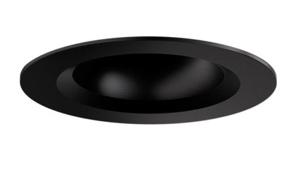 ELCO Lighting E1AK02NF27BB 1 Inch Round Architectural Oak Reflector Downlight 2700K 28 Degree Black