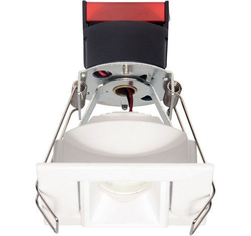 ELCO Lighting E1L32F27W 1 Inch Round Gimbal Recessed Oak Downlight 2700K 38 Degree 540 lm White