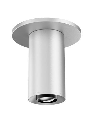 ELCO Lighting E25FS-0727-FC 2-Inch Silver LED Surface Mount Fixture, 750 lm, 2700K