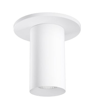 ELCO Lighting E25FW-08CT5W 2-Inch White LED Surface Mount Fixture, 825 lm, 5CCT, 60°